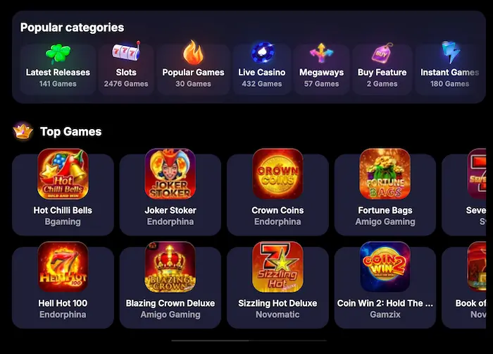 Sierra Casino Canada Home games